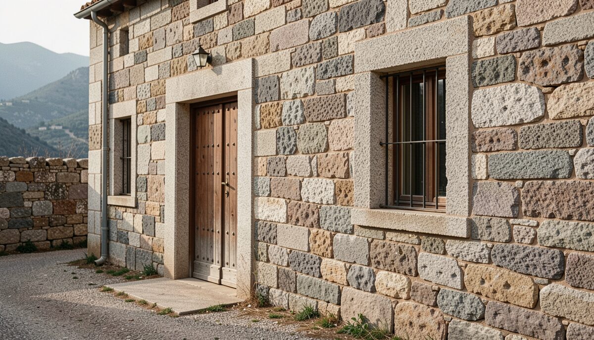 Le mura di Sa Bovida hanno un metro di granito: il freddo delle neviere entrava fin dentro il borgo.