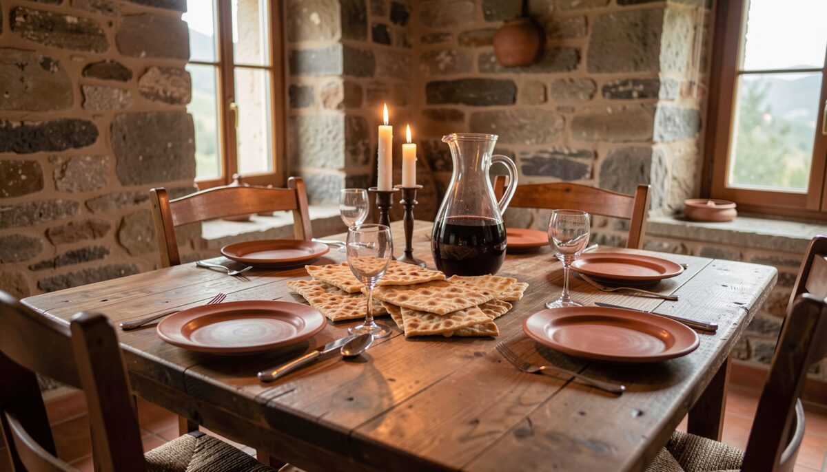 La tavola alla locanda di Aritzo, cucina e camere di montagna